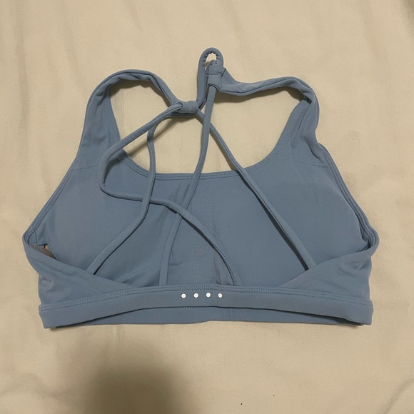 Blue Racerback Sports Bra Intimates - Picture 2 of 2